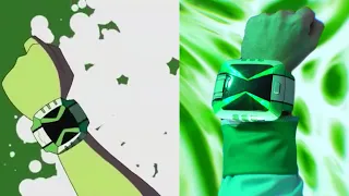 Ben 10 Transformation: Cartoon VS Real life!