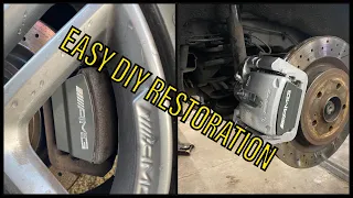 A45 AMG DIY brake calliper restoration (2020) Episode 6