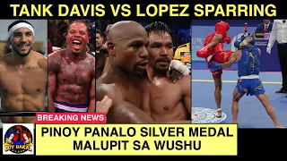 Tank Davis vs Teofimo Lopez Sparring / Pinoy Silver Medal Sa Asiangames / Pacquiao Vs Floyd Rumors
