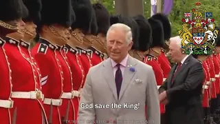 Hymne royal du Canada: Dieu sauve le Roi (version bilingue)