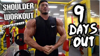9 DAYS OUT FROM THE ARNOLD CLASSIC | SHOULDER WORKOUT | ROAD TO ARNOLD  EP.6
