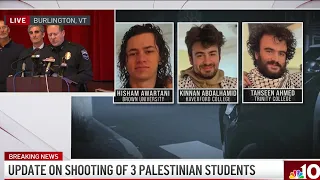 Update on Burlington, Vt., shooting of 3 Palestinian students | FULL VIDEO