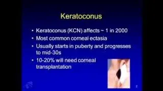 Keratoconus 2012  |  Presenter: Leejee H. Suh, M.D.