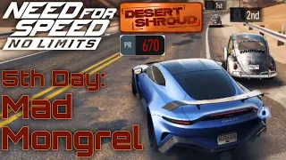 [Need For Speed: No Limits] Desert Shroud - 5th Day: Mad Mongrel