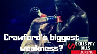 TERENCE CRAWFORD'S BIGGEST WEAKNESS?!.