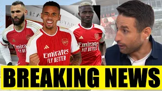 BREAKING ARSENAL NEWS TODAY: KARIM BENZEMA, VICTOR OSIMHEN & GABRIEL JESUS TIME AND MUCH MORE! #afc