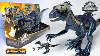 NEW Track N Attack Indoraptor with Tracking Gear! Jurassic World Dino Trackers!