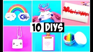 MAKING 10 AMAZING DIY BFF Gift Ideas, Slime, Squishy, Room Decor & Organization COMPILATION!