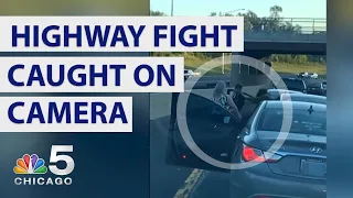 Road Rage Attack on I-57 in Chicago | NBC Chicago