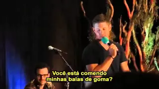 Thomas Padalecki falando com Jensen Ackles na VanCon legendado