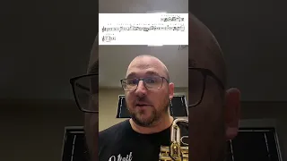 Arutunian Trumpet Concerto m. 133-141 #trumpet #trumpetplayer #music #intheshed #practice