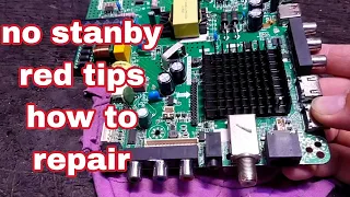 Smart main board good 12volts no stanby red no 5volts no 3.3volts tips how to repair