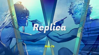 Replica - Mol-74 | Blue Period end songs Lyrics | Romaji | Indonesia Translate