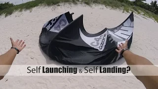 Kiteboarding How To: Self Launch and Self Land?