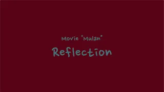 [Original Key/ Instrumental] Reflection (From the movie "Mulan") Piano Instrumental/ with ENG lyrics