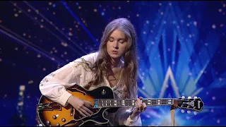 Dominyka Mauliūtė performing Wes Montgomery - D-natural Blues @ Lithuania's Got Talent 2023