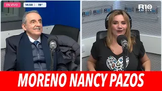 Guillermo Moreno con Nancy Pazos 6/6/24