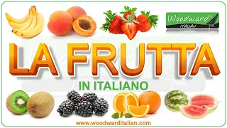 Fruit in Italian - La frutta in italiano - Learn Italian vocabulary