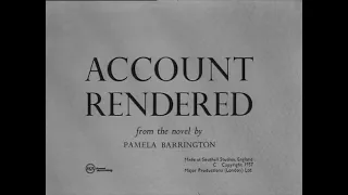 Account Rendered (1957)