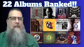 Jethro Tull Albums Ranked (2023 update including Rökflöte)