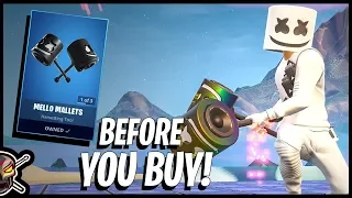 Before You Buy The MELLO MALLETS in Fortnite!