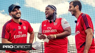 WIN | CHUNKZ vs KOLASINAC & MKHITARYAN - ARSENAL TOUR TRIALS PART 2