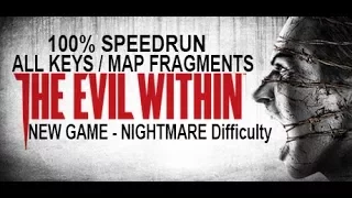 The Evil Within 100% Speedrun / All Keys, Map Fragments 3:31:50