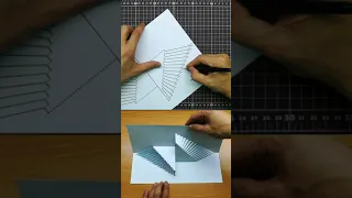 Kirigami Tutorial｜Paper Art｜Origami Art｜Kirigami Art｜Pop Up Card 69 #Shorts