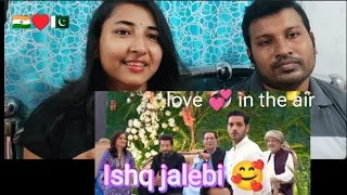 Indian couples reaction on//Pakistani drama ost //Ishq jalebi 💞