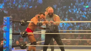 Off Air Dark Match Bray Wyatt vs LA Knight Street Fight - Smackdown 3/2/2023