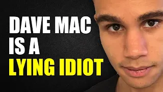 Dave Mac is a Lying Idiot says Vegan Gains @VeganGains
