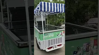 Weichai lovol icecream vendor tricycle triporteur for sale