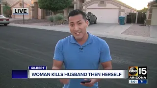 Husband and wife dead in apparent murder-suicide in Gilbert