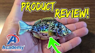 ACADEMY Brand SWIM BAIT Product REVIEW!! (should I buy?)