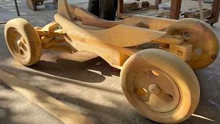 Build A Wooden Super All-Terrain Vehicle Part 1 // Incredible Woodworking Projects.