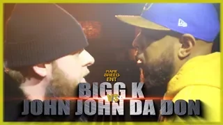 BIGG K VS JOHN JOHN DA DON RAP BATTLE - RBE