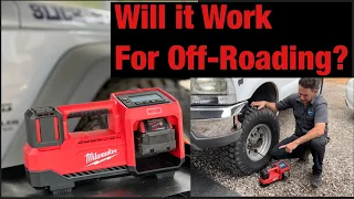 Can The Milwaukee Tool Tire Inflator Handle An Off-road Vehicle?