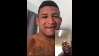 Gilbert Burns and Tate still beefing