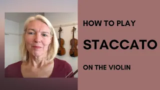 How to Play Staccato On the Violin