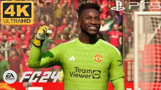 EA FC 24 - Manchester United Vs Brentford - Premier League 23/24 Full Match | PS5 4K60