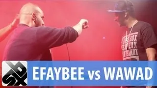 EFAYBEE vs WAWAD  |  French Beatbox Championship '13   |   1/8 Final