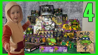 Milo's Epic 4th Birthday Bash with TMNT Toys Galore! 🎉🐢 Unboxing, Games, and Surprises!