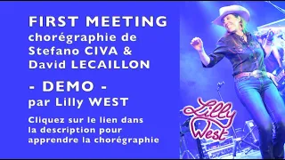 [DEMO] FIRST MEETING de Stefano CIVA & David LECAILLON, enseignée par Lilly WEST