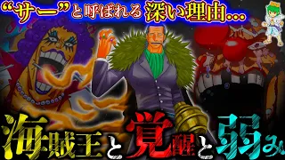 【ONE PIECE】カギは女説&ロギア覚醒&バギー..."サー"･クロコダイルの全ての謎＆今後の動向...※考察&ネタバレ注意