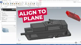 Mastercam 2023: Align To Plane Command