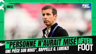 Brest : "Personne n'aurait misé une pièce sur nous", rappelle Grégory Lorenzi