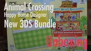 Animal Crossing Happy Home Designer New 3DS Bundle - Unboxing