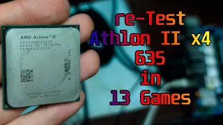 re-Test Athlon II x4 635 in 13 games