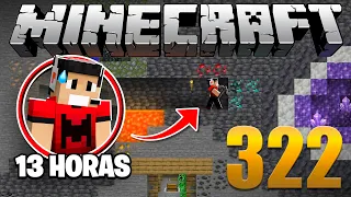 Minerei por 13 HORAS na Nova Geração do Minecraft - Em busca da casa automática #322