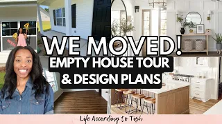 WE MOVED INTO OUR NEW HOME!!! EMPTY HOUSE TOUR // Our Journey Home